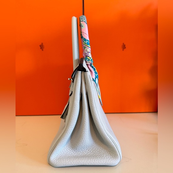 🎊HERMES Birkin 30 Bleu Pale - Picture 4 of 12